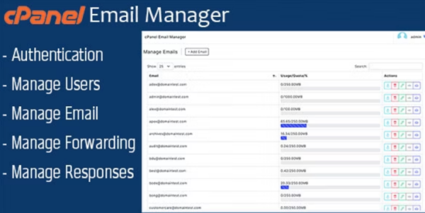 Cpanel Email Manager v2023.0.2 - 高效管理cPanel邮箱的WordPress插件