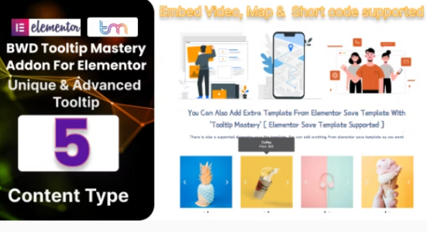 BWD Tooltip Mastery for Elementor v1.0 - Elementor工具提示大师插件