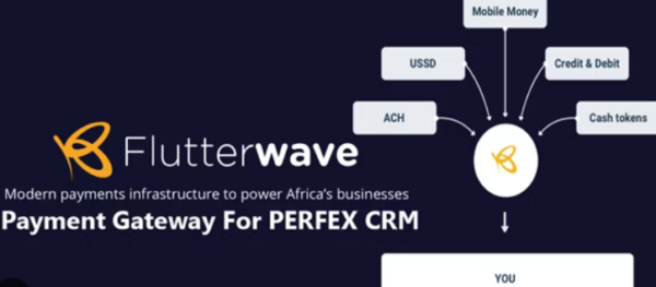 Flutterwave Payment Gateway for Perfex CRM v1.1 - Perfex CRM的Flutterwave支付网关插件
