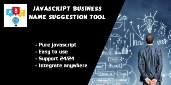 Javascript Business Name Suggestion Tool (v1.0.0) - JavaScript商业名称建议工具