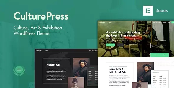 CulturePress (v1.4) 艺术与文化 WordPress 主题