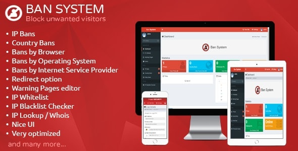 Ban System (v2.3) 阻止不受欢迎的访问者