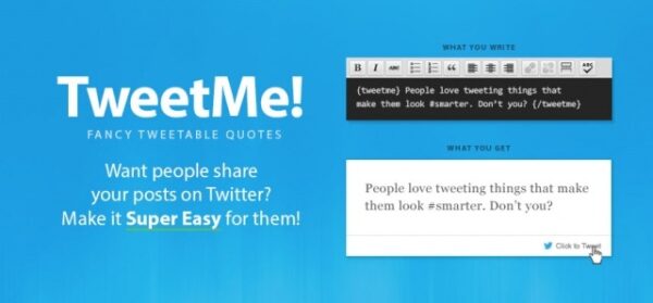 TweetMe Pro (v2.0.1) Joomla - 专业社交媒体分享插件
