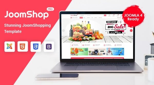 Sj JoomShop v4.1.0 惊艳的Joomla 4和Joomla 3 JoomShopping模板（J4.x，J3.x）