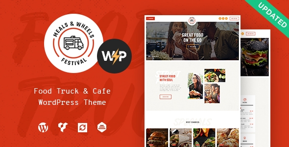Meals & Wheels v1.1.8 街头美食节与快餐外卖WordPress主题