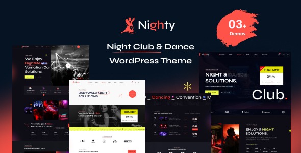 Nighty (1.0.4) 夜总会酒吧WordPress主题