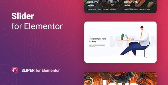 Sliper v1.0.9 Full-screen Slider for Elementor - 全屏滑块插件