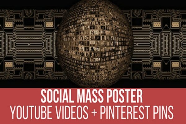 YouTube Video Mass Poster and Pinner v1.0.9.3 - WordPress社交自动发布与YouTube视频批量发布插件