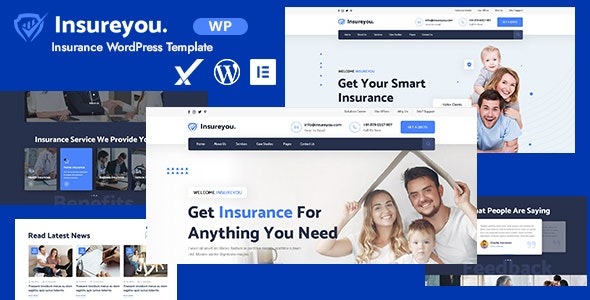 Insureyou v1.0.0 保险行业WordPress主题