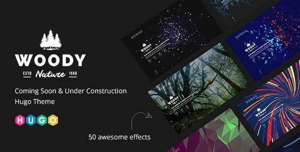 Woody v6.0.0 Elementor Coming Soon WordPress Theme - 专为Elementor设计的即将上线WordPress主题