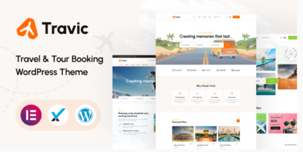 Travic v1.1 Tour & Travels Agency WordPress Theme - 旅游旅行社WordPress主题