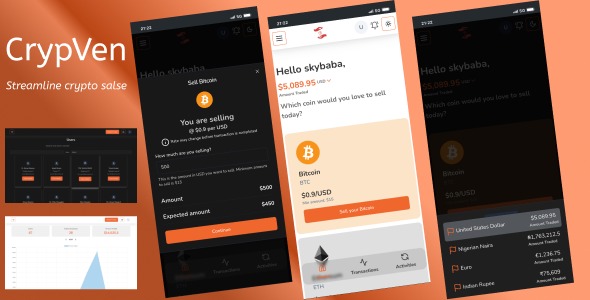 CrypVen v1.1 - 加密货币供应商平台