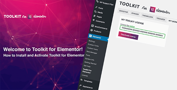 Activated* Toolkit for Elementor v1.6 - Elementor增强工具包