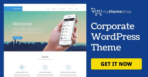 MyThemeShop Corporate v1.4.6 - 专业企业WordPress主题