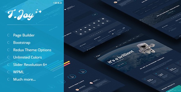 T.Joy v2.5.0 Astronomy WordPress Theme - 天文爱好者专属WordPress主题