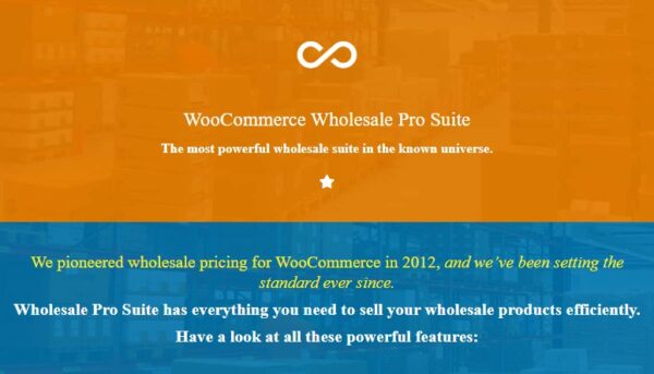 WooCommerce Wholesale Pricing Pro Suite Plugin v4.0.20 - WooCommerce批发价格专业套件插件