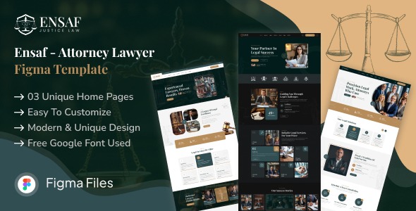 Ensaf v1.0 Attorney Lawyer WordPress Theme - 律师与法律事务所WordPress主题
