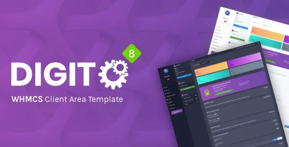 Digit v8.7.2 – 响应式WHMCS客户区模板