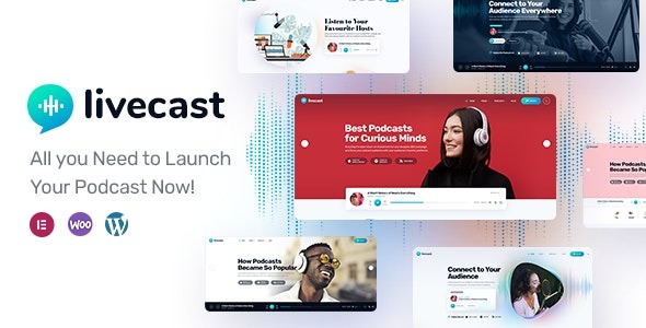 Livecast (v1.1.0) Podcast Theme - 专业播客主题