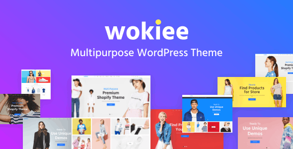 Wokiee (v2.3) 多功能WooCommerce WordPress主题 - 电子商务网站设计解决方案