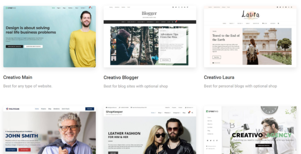 Creativo (v7.7.5.5) 最佳多功能WordPress主题