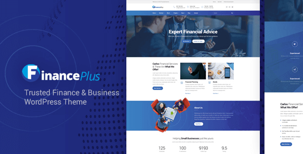 FinancePlus (v2.8.0) 咨询业务WordPress主题
