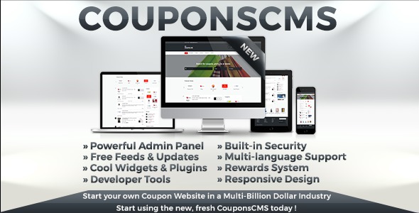 Coupons CMS 7 v7.50 - 优惠券管理系统，轻松创建和管理优惠券