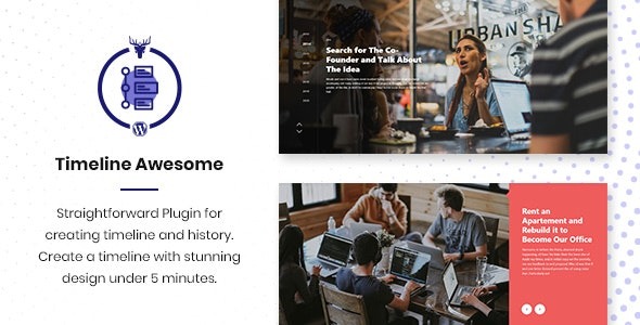Timeline Awesome Pro v1.1.2 时间轴和历史WordPress插件