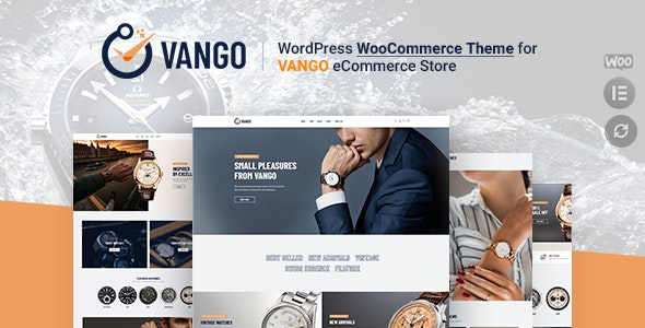 Vango v1.1.0 Elementor WooCommerce WordPress主题 - 多功能电商网站设计
