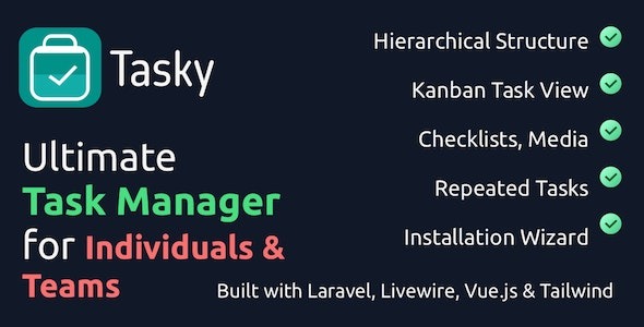 Fixed* Tasky v1.0.0 完整任务管理解决方案