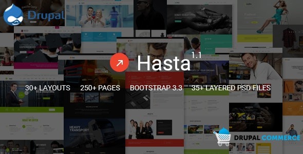 Hasta v1.4 多功能响应式商务主题 - 适用于各类电子商务网站