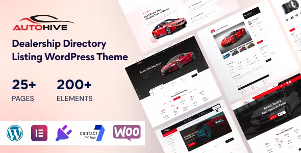 Autohive v1.0.0 Car Dealer & Rental Theme - 汽车经销商和租赁WordPress主题