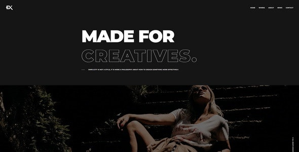 Pucestar v1.0 Creative Showcase Portfolio WordPress Theme - 创意展示作品集WordPress主题