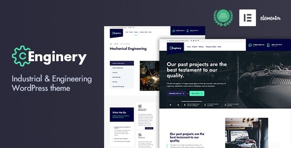 Enginery (v1.5) 工业与工程 WordPress主题
