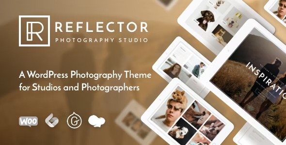 Reflector v1.3.1 Studio Photography WordPress Theme - 专业摄影工作室WordPress主题