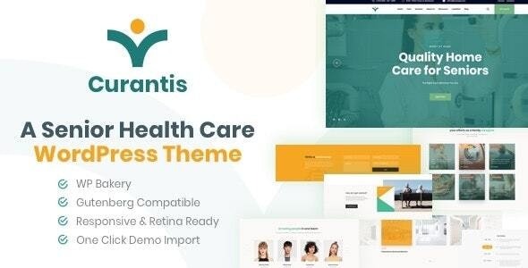 Curantis v.1.0.6 医疗护理WordPress主题