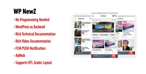 WP NewZ (v1.7) WordPress转Android新闻应用