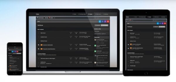 Villain v2.2.9 Xenforo - 黑暗风格论坛主题