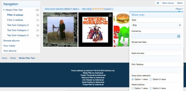 Media Filter by AddonsLab v2.6.3 Xenforo - 强大的多媒体内容过滤插件