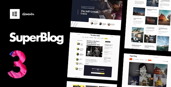 SuperBlog (v3.6) 强大的博客和杂志主题