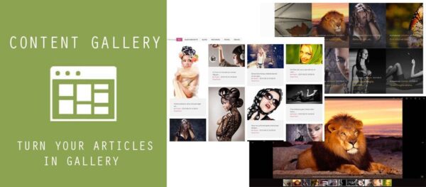Ol Content Gallery (v4.0.9) Joomla 内容画廊插件