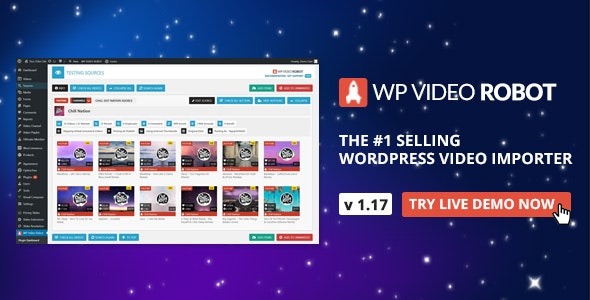 Fixed* WordPress Video Robot (v1.20.0) 终极视频导入工具