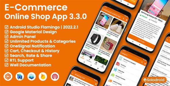 E-Commerce Online Shop App (v3.3.0) - 电子商务在线商店应用
