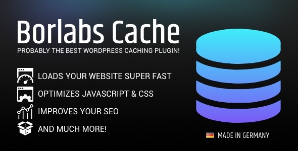 Borlabs Cache (v1.6.3) WordPress缓存插件 - 提升网站速度与性能
