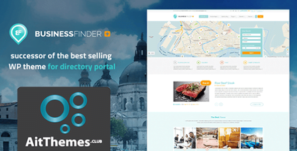 AIT BusinessFinder+ WordPress Theme v3.1.11 - 商业目录列表WordPress主题