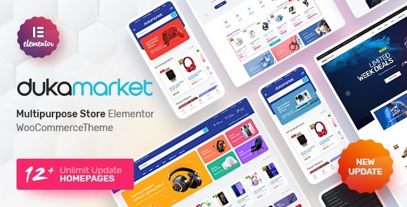 DukaMarket (v1.2.1) 多功能WordPress主题
