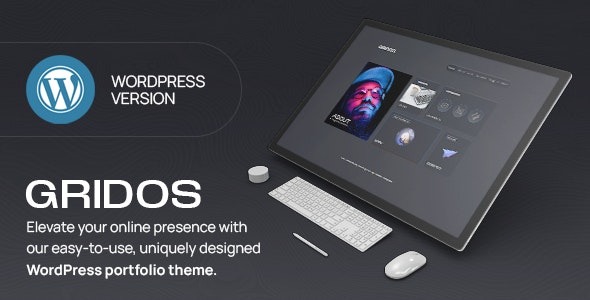 Gridos v1.0 创意个人作品集WordPress主题
