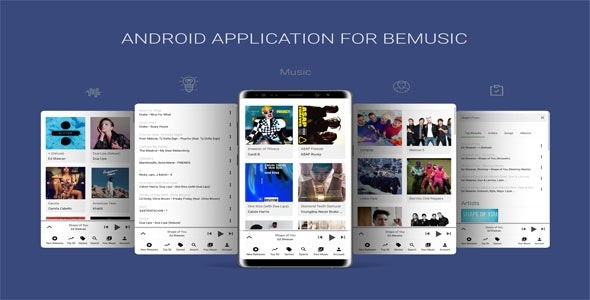 v.12.0 Android Application For BeMusic - BeMusic安卓应用主题