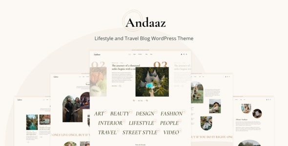 Andaaz (v1.0.1) 生活方式与旅行博客WordPress主题