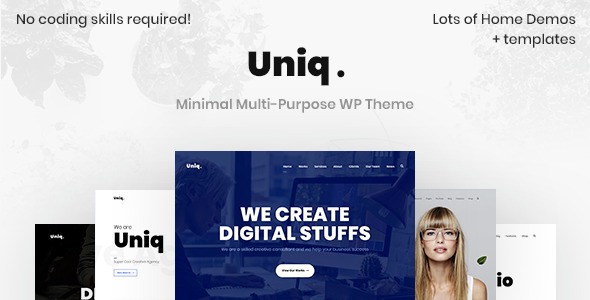 Uniq (v2.0.9) 极简创意WordPress主题